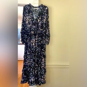 Marie Oliver tiered maxi dress size Medium
